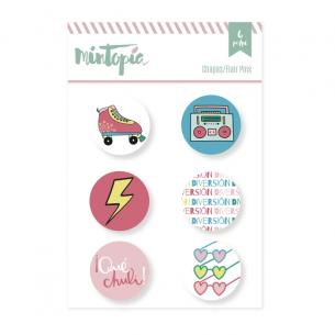 Set de chapas ¡Qué chuli! 6 piezas