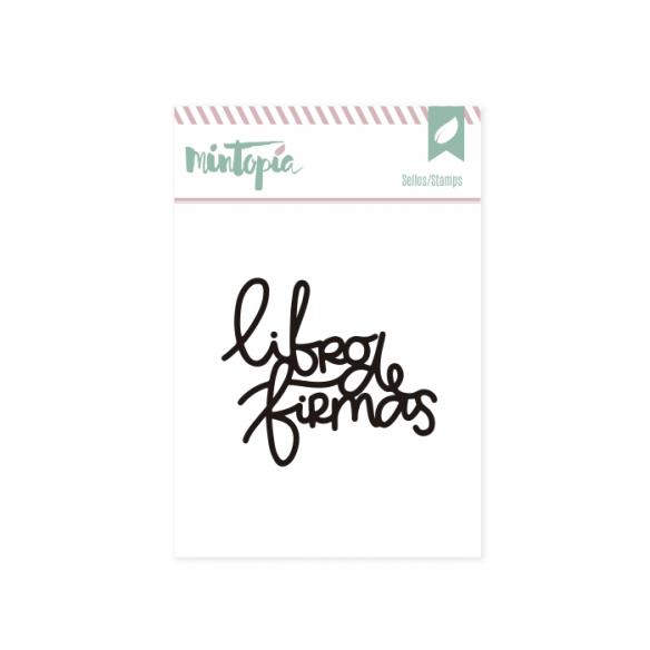 Sellos Libro de firmas 5 x 4,5 cm