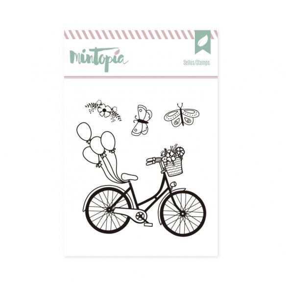 Sellos Bicicleta 7x 9 cm