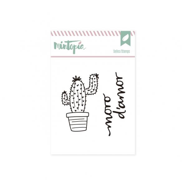 Sellos Cactus 2 Catalán 5 x 4,5 cm