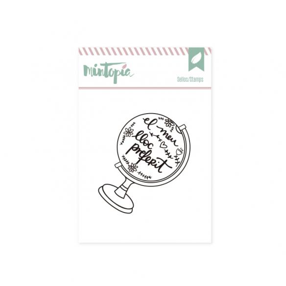 Sellos Mi lugar favorito Catalán 5 x 4,5 cm