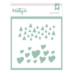 Máscara Triángulos 10 x 10 cm