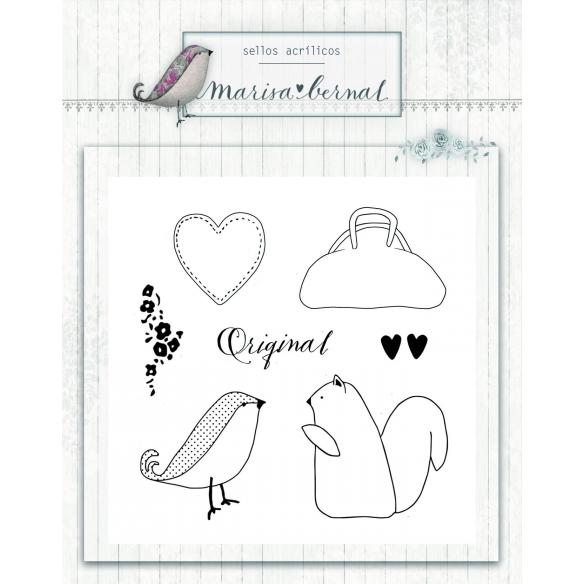 Sellos de Silicona "VIENTO DEL ESTE" Marisa Bernal