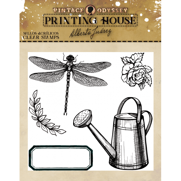 Sellos de Silicona "GARDENING" Alberto Juárez