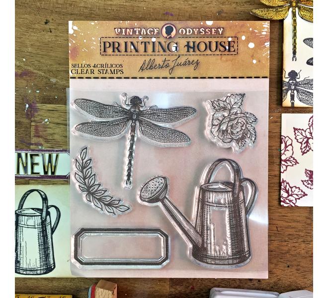 Sellos de Silicona "GARDENING" Alberto Juárez