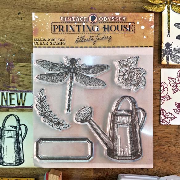 Sellos de Silicona "GARDENING" Alberto Juárez