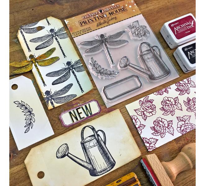 Sellos de Silicona "GARDENING" Alberto Juárez