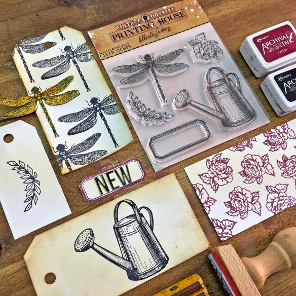 Sellos de Silicona "GARDENING" Alberto Juárez