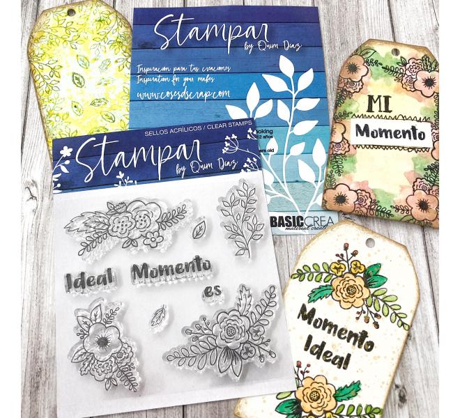 Sellos de Silicona "HAPPY MOMENTS"Quim Diaz