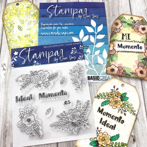 Sellos de Silicona "HAPPY MOMENTS"Quim Diaz