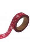 Masking tape copos rojos -10m