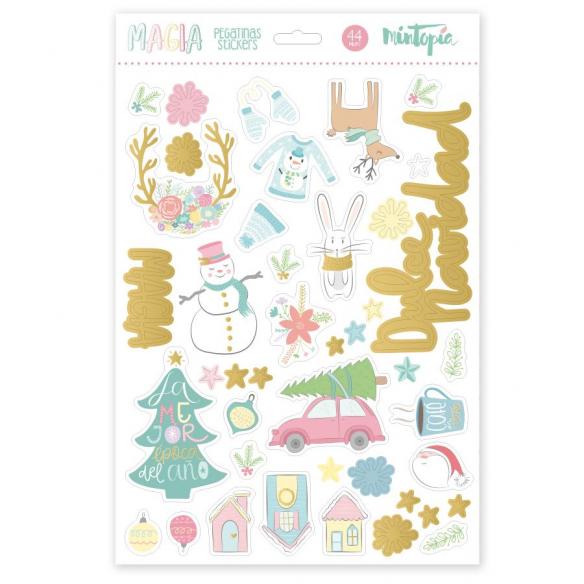 Pegatinas foil Magia