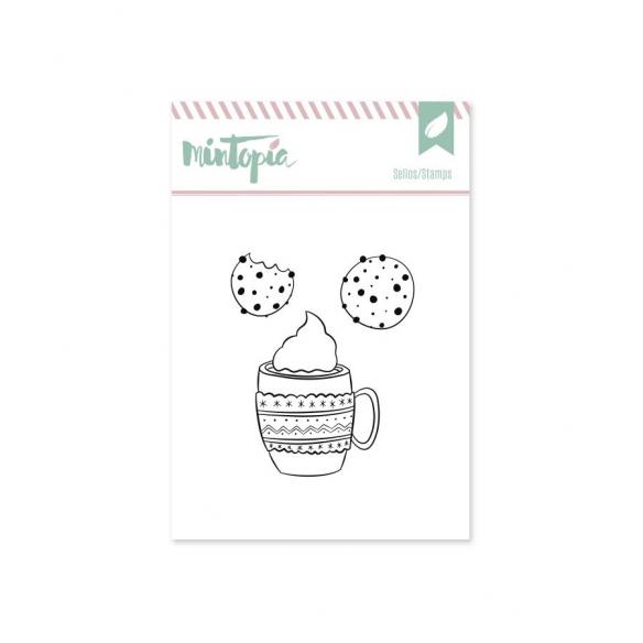 Stamp Caf? with cookies