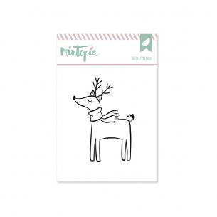 Fawn seal with scarf