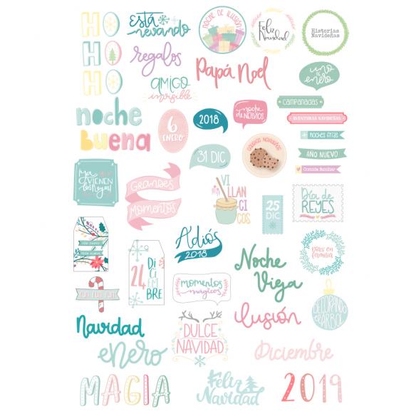 Die cuts Palabras Magia