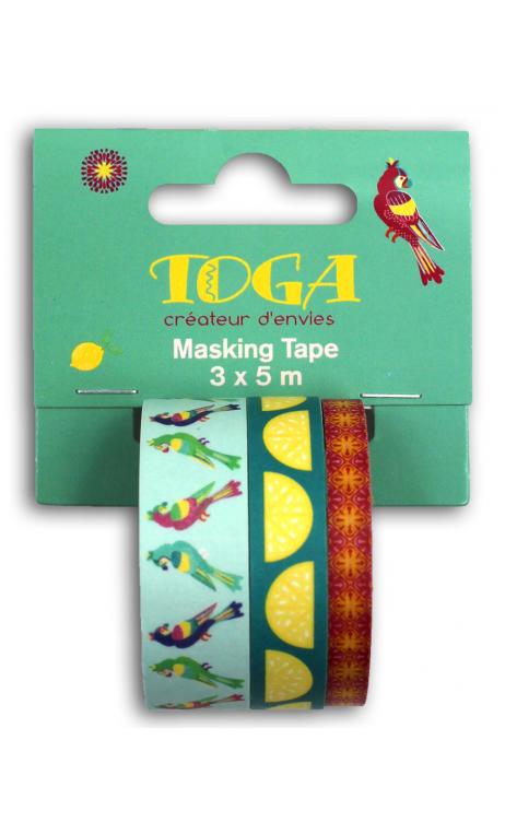 Masking tape x3 Hacienda 5m