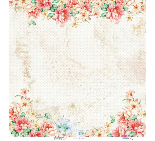 "Recuerdame" 6 papeles  para scrapbooking Manoli Navarro