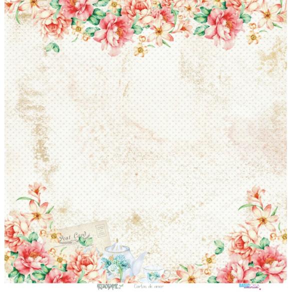 "Recuerdame" 6 papeles  para scrapbooking Manoli Navarro