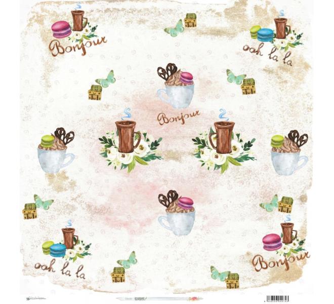 "Recuerdame" 6 papeles  para scrapbooking Manoli Navarro
