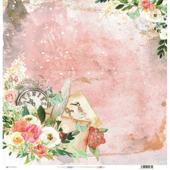 "Recuerdame" 6 papeles  para scrapbooking Manoli Navarro