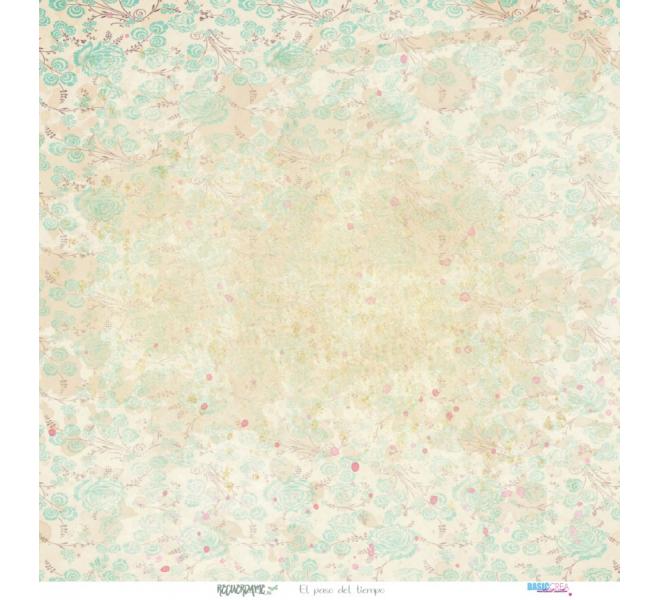 "Recuerdame" 6 papeles  para scrapbooking Manoli Navarro