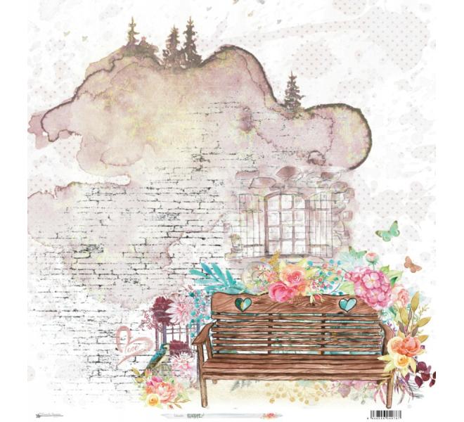 "Recuerdame" 6 papeles  para scrapbooking Manoli Navarro