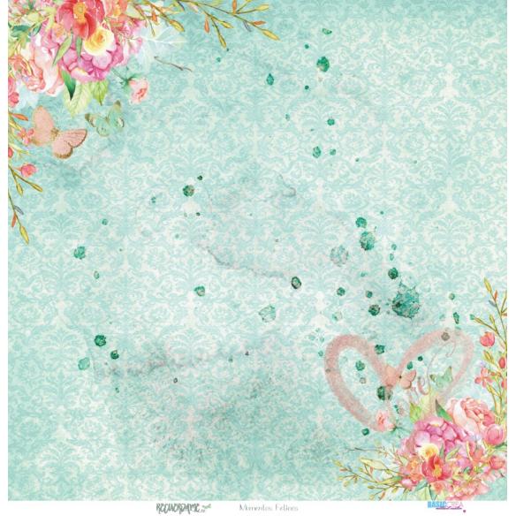 "Recuerdame" 6 papeles  para scrapbooking Manoli Navarro