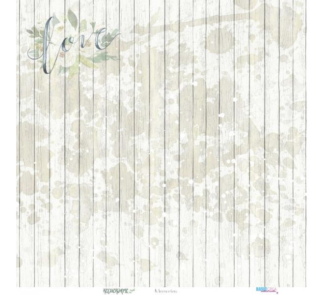 "Recuerdame" 6 papeles  para scrapbooking Manoli Navarro