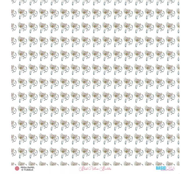 "Vellum Blush" 6 papeles "Vellum" para scrapbooking Elena Roche