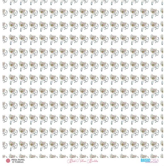 "Vellum Blush" 6 papeles "Vellum" para scrapbooking Elena Roche