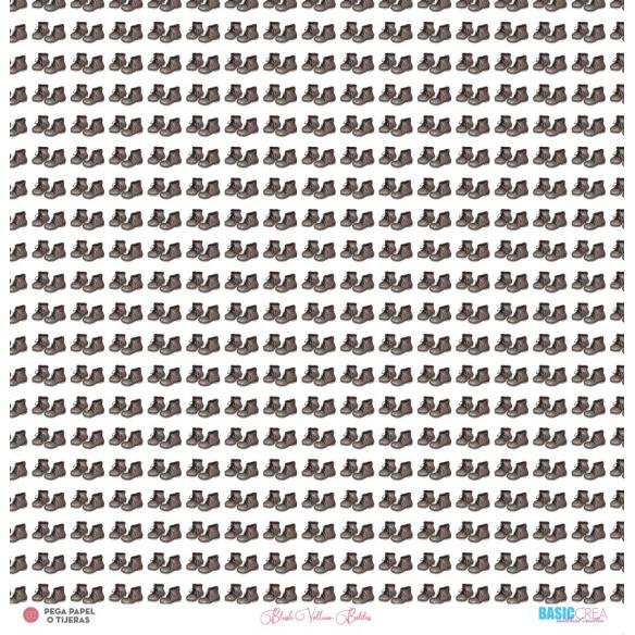 "Vellum Blush" 6 papeles "Vellum" para scrapbooking Elena Roche