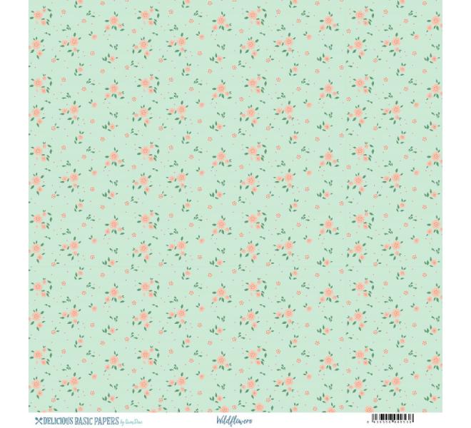 "Delicious Basics"  6 papeles para scrapbooking Coses d'Scrap