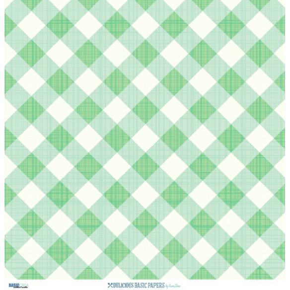 "Delicious Basics"  6 papeles para scrapbooking Coses d'Scrap