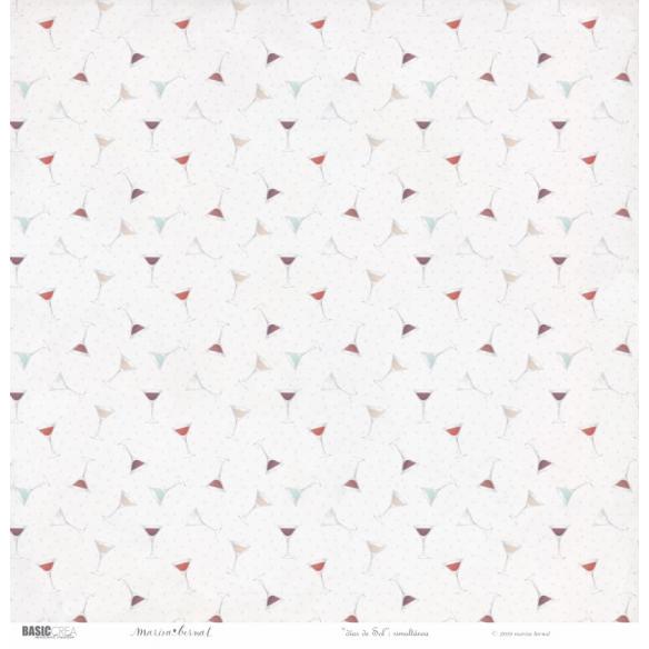 "Días de Sol" 6 papeles para scrapbooking Marisa Bernal