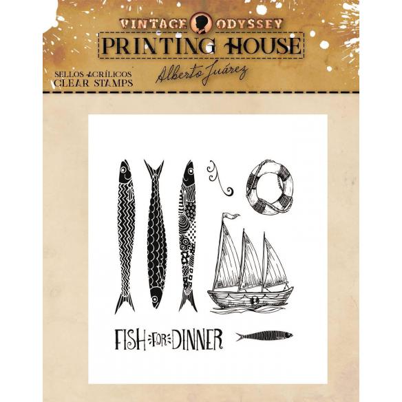 Sellos de Silicona "For Dinner" Alberto Juárez