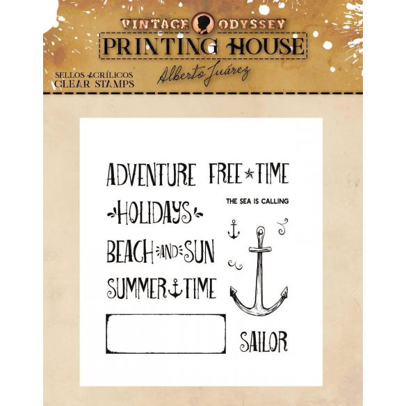 Sellos de Silicona "Sailor Phrases" Alberto Juárez