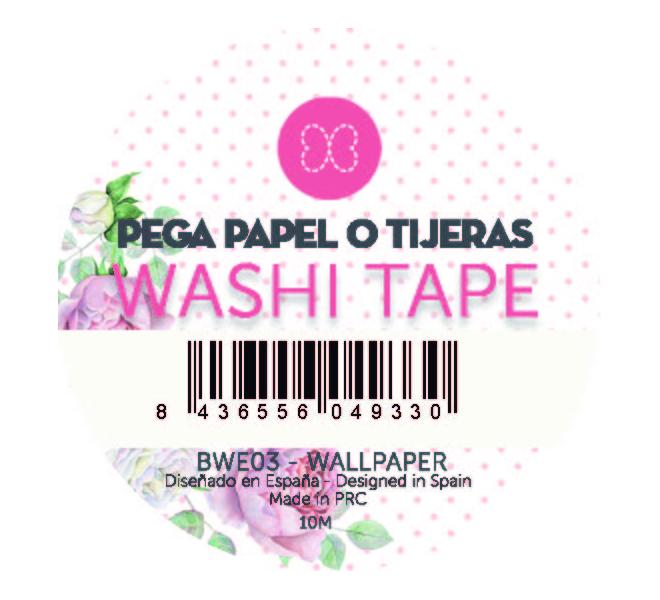 Washi Tape "Blush 03 Wallpaper " Elena Roche 10m