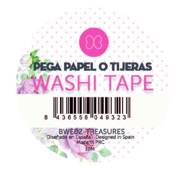 Washi Tape "Blush 02 Treasures  " Elena Roche 10m