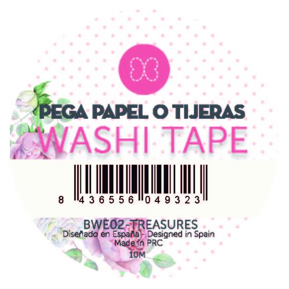 Washi Tape "Blush 02 Treasures  " Elena Roche 10m