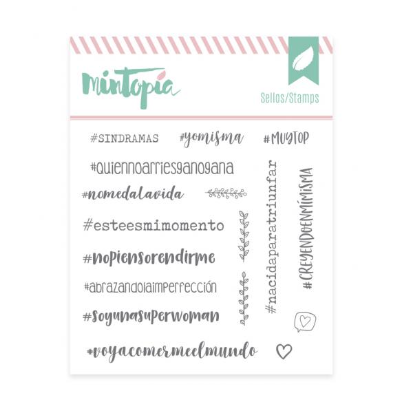 Sello Hashtags Superwoman