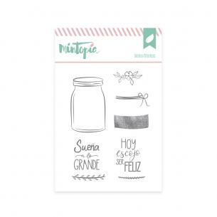 Sello Tarro de cristal