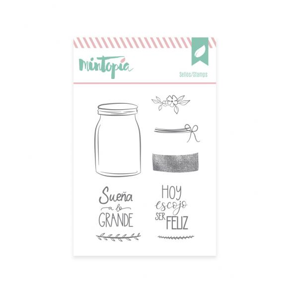 Sello Tarro de cristal