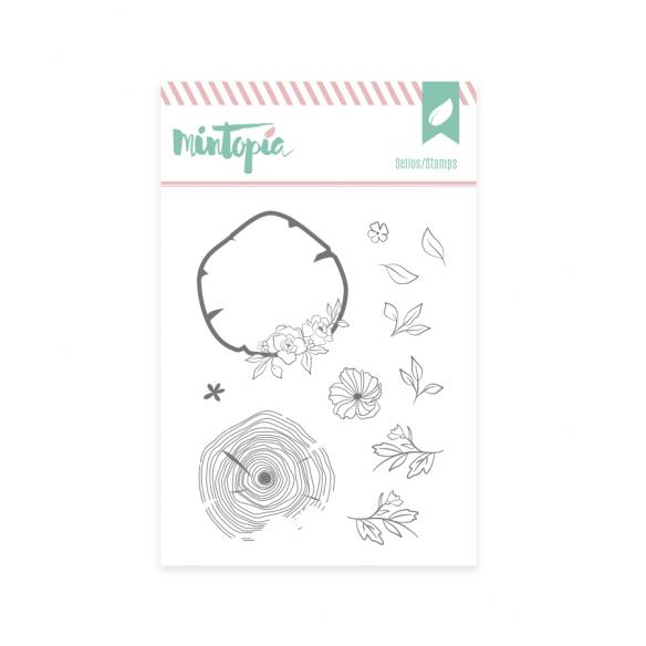 Sello Cartel de madera