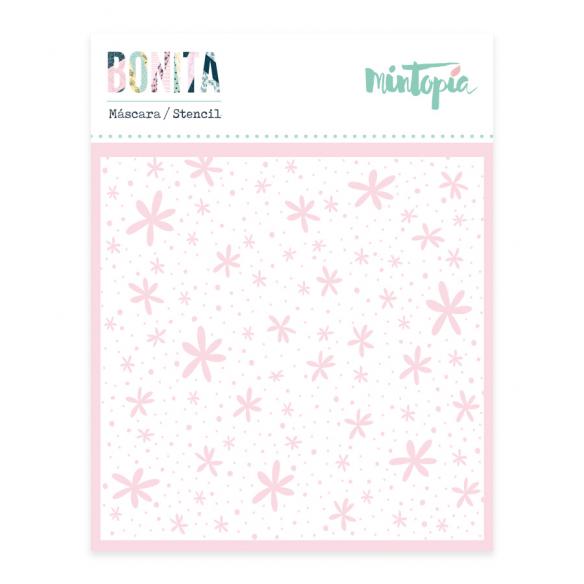 Máscara Lluvia de flores