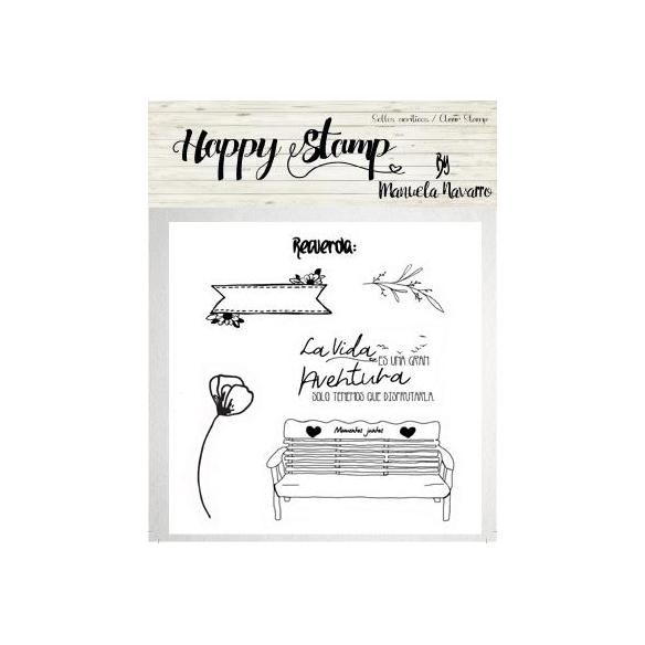 Sellos de Silicona "La vida es..." Manuela Navarro