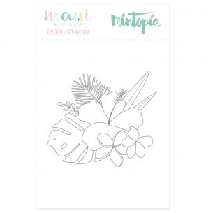 Sello Tiare 4,5 cm x 5 cm