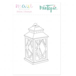 Sello Farolillo 4,5 cm x 5 cm