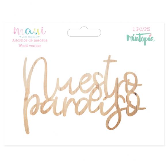 Madera Nuestro Paraiso 12 cm