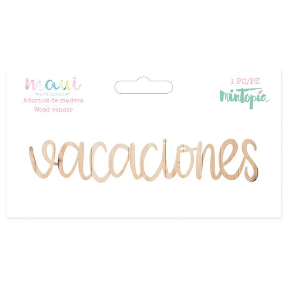 Madera Vacaciones 12 cm