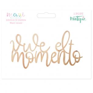 Madera Vive el momento 12 cm